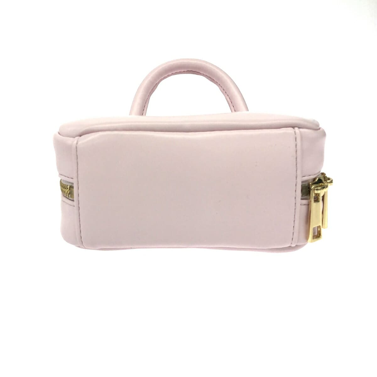 Furfur Fafa Micro Square Boston Bag in Good Condition Pink for Women 5