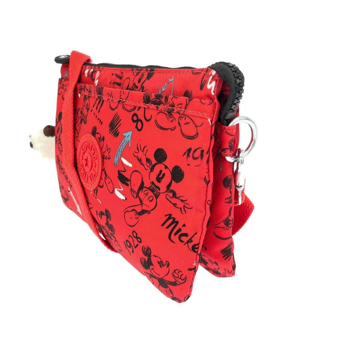 KIPLING Shoulder Bag / Disney Collaboration Mickey Pattern Red Ladies 2