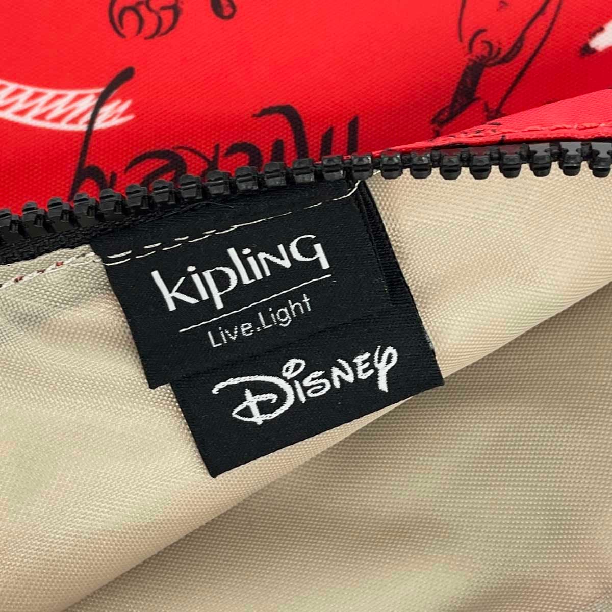 KIPLING Shoulder Bag / Disney Collaboration Mickey Pattern Red Ladies 7