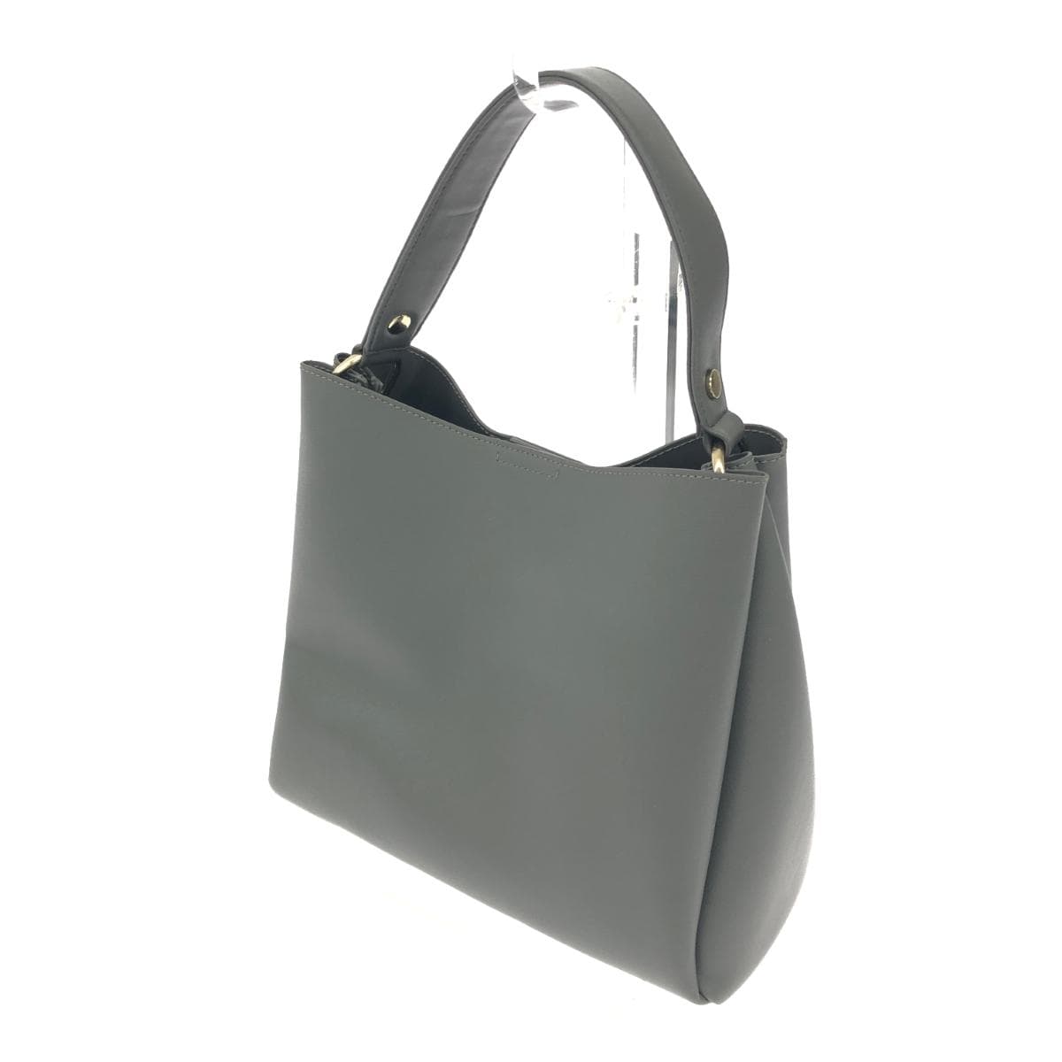 DIANA Handbag PVC Gray Women's 3