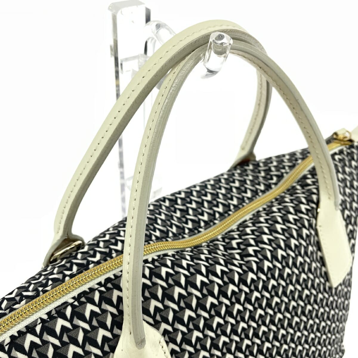 ROBERTA PIERI Tote Bag Tatami Made in Italy Nylon White Women's 4