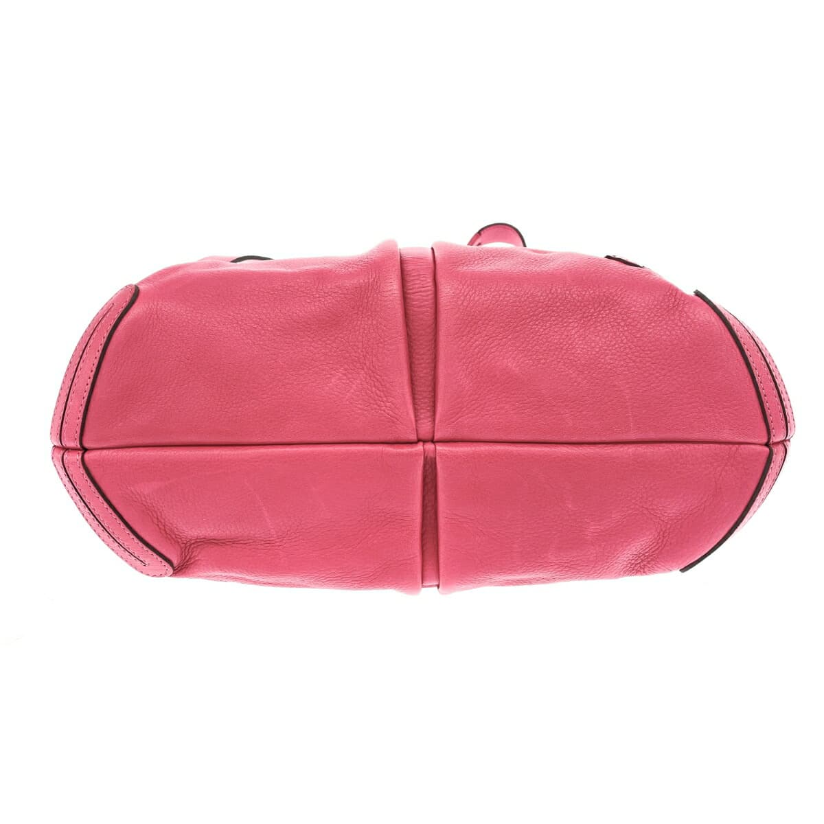 PELLE BORSA 2WAY Bag Leather Pink Women's 5