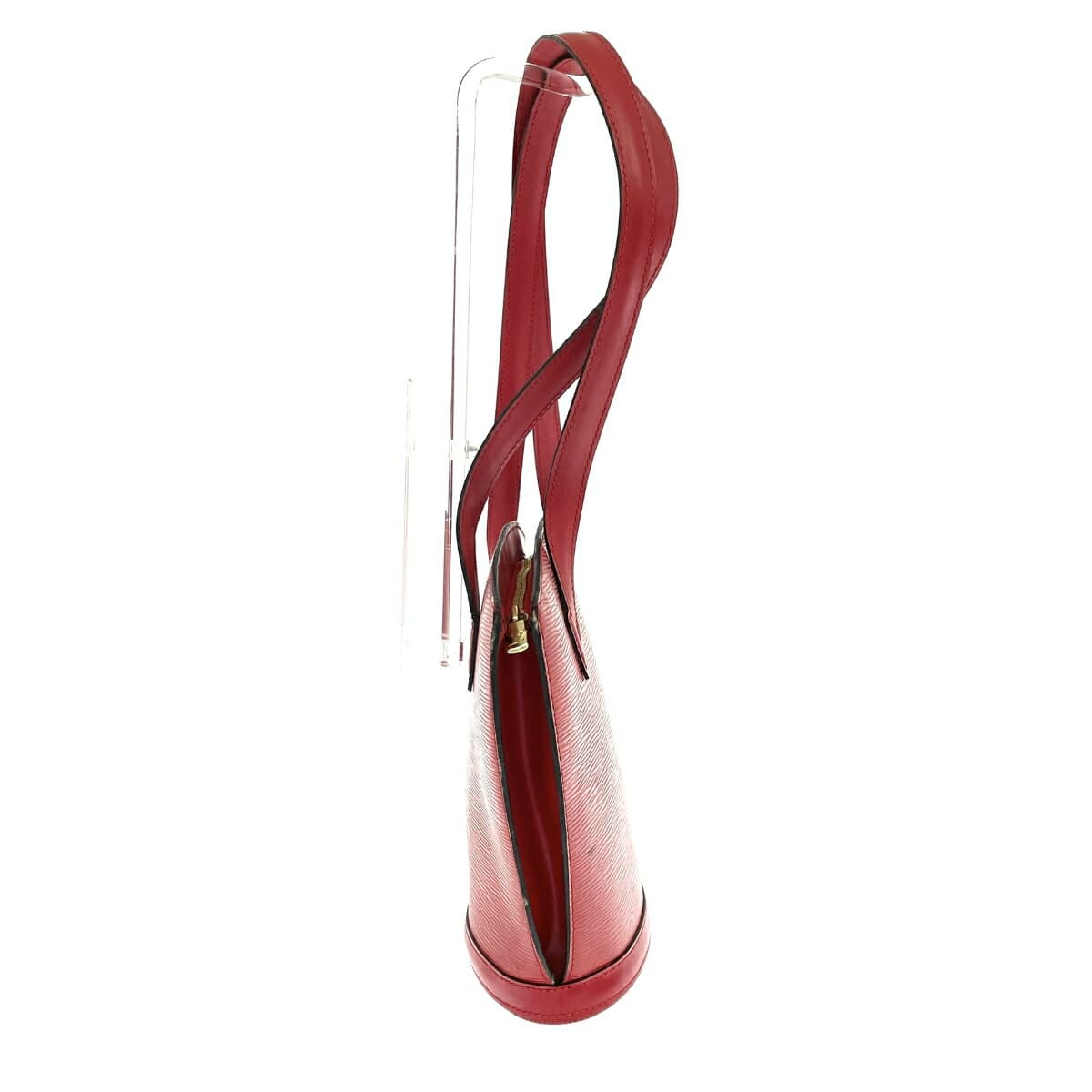 LOUIS VUITTON Saint-Jacques Epi Castilian Red VI1906 M52267 Red Ladies 2