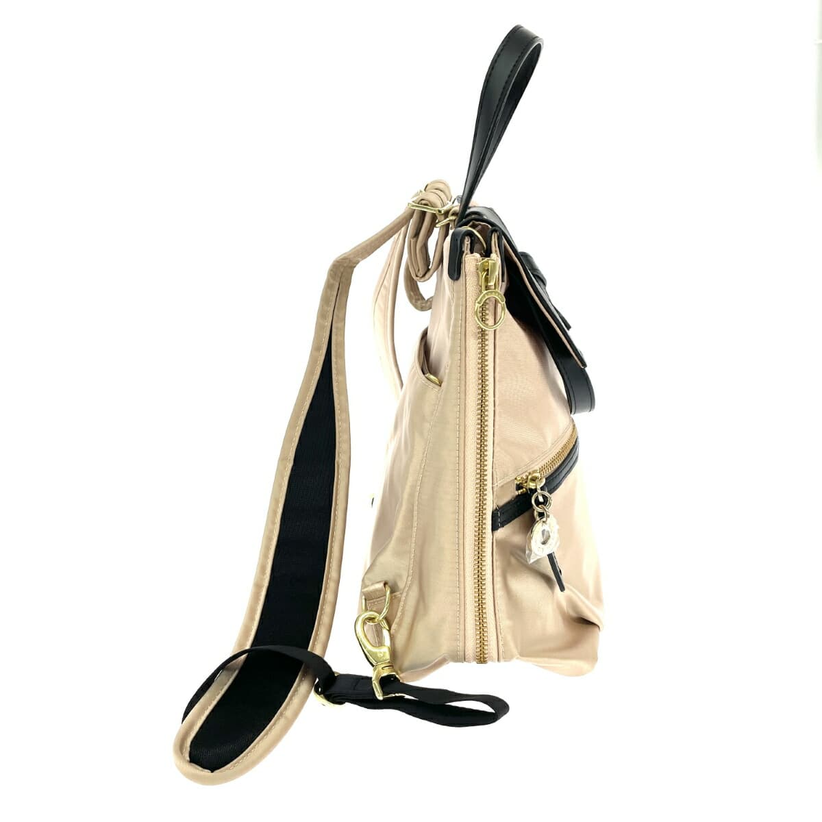 Kanana Project Backpack Good Condition Nylon Beige Women's 2