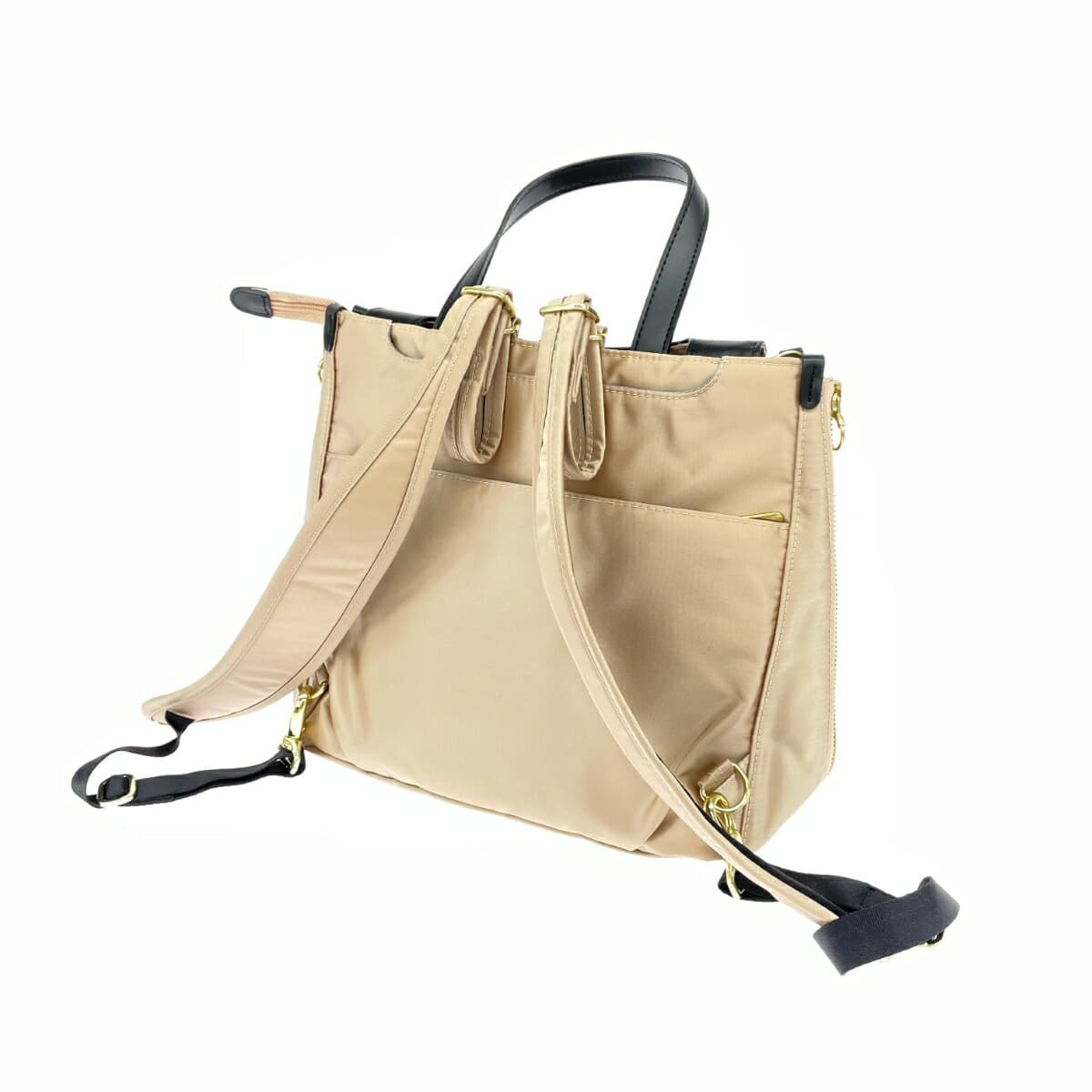 Kanana Project Backpack Good Condition Nylon Beige Women's 3