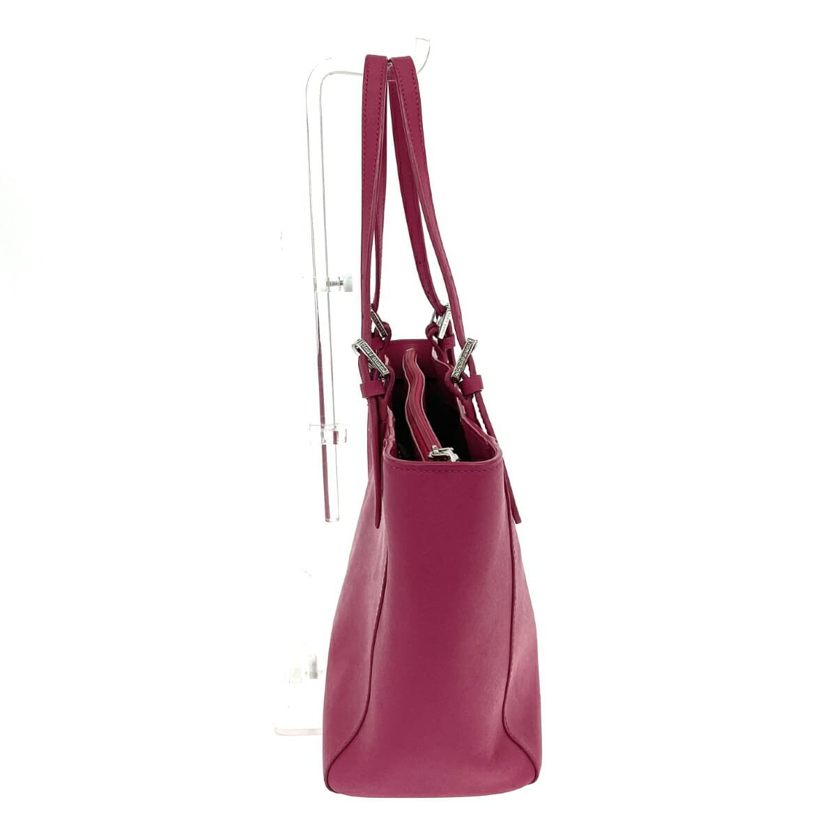 TORYBURCH Tory Burch tote bag in good condition, leather, pink, for women 2