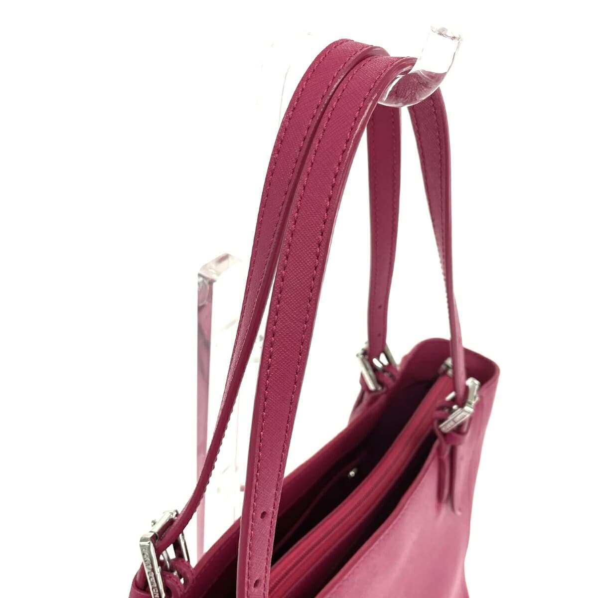 TORYBURCH Tory Burch tote bag in good condition, leather, pink, for women 4