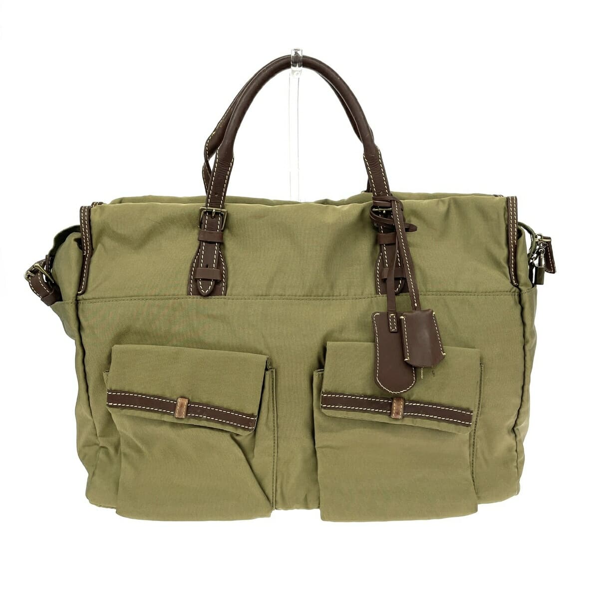 TOPKAPI 2WAY Bag Nylon Khaki Unisex