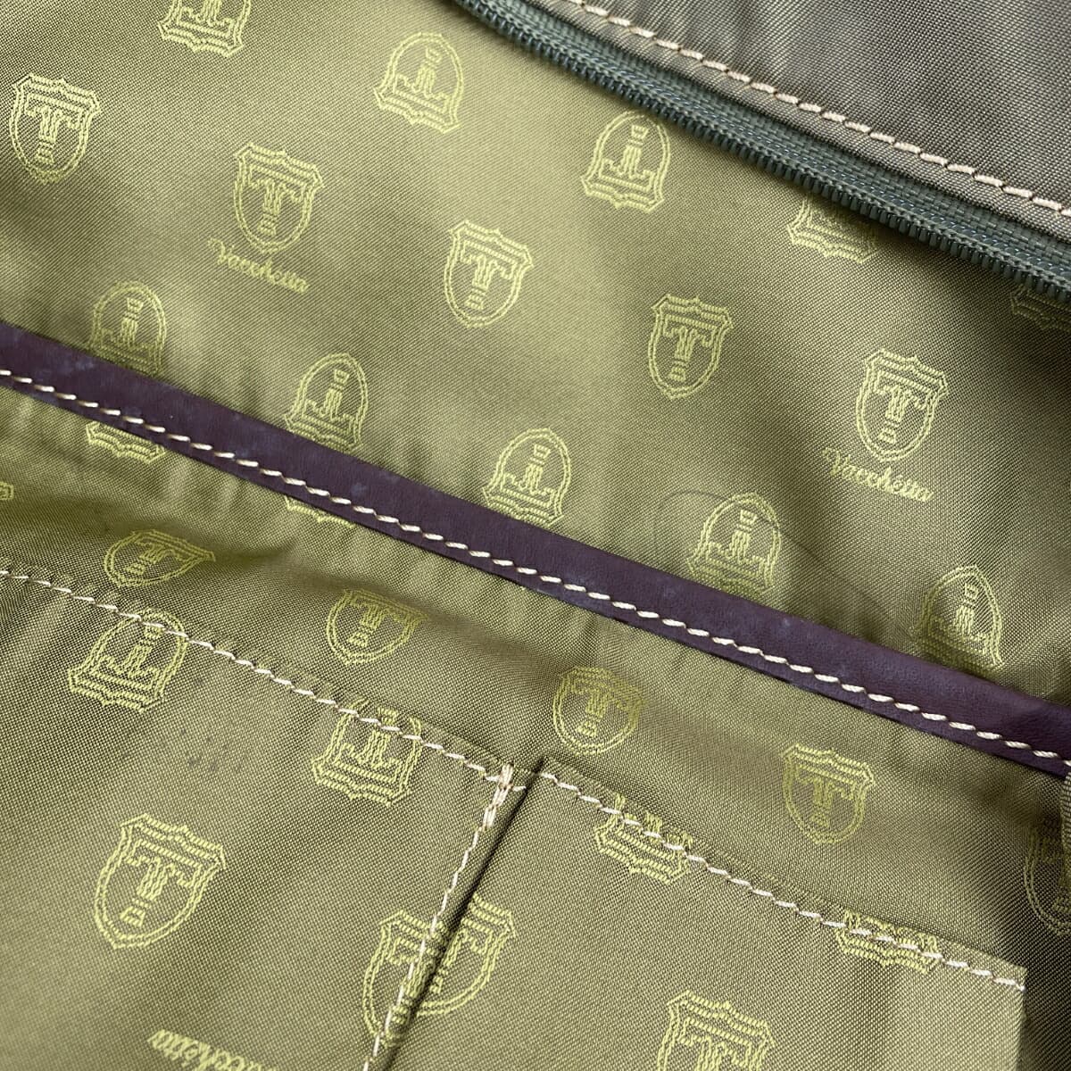 TOPKAPI 2WAY Bag Nylon Khaki Unisex 10