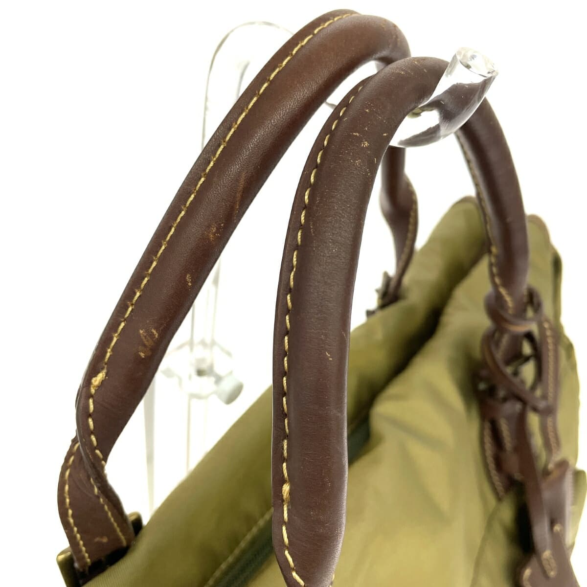 TOPKAPI 2WAY Bag Nylon Khaki Unisex 4