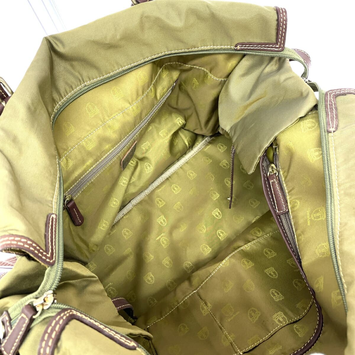 TOPKAPI 2WAY Bag Nylon Khaki Unisex 6