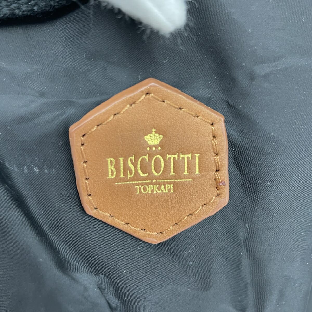 TOPKAPI Biscotti 2WAY Shoulder Bag, Foldable Quilted Parts, Nylon, Black, Ladies 7