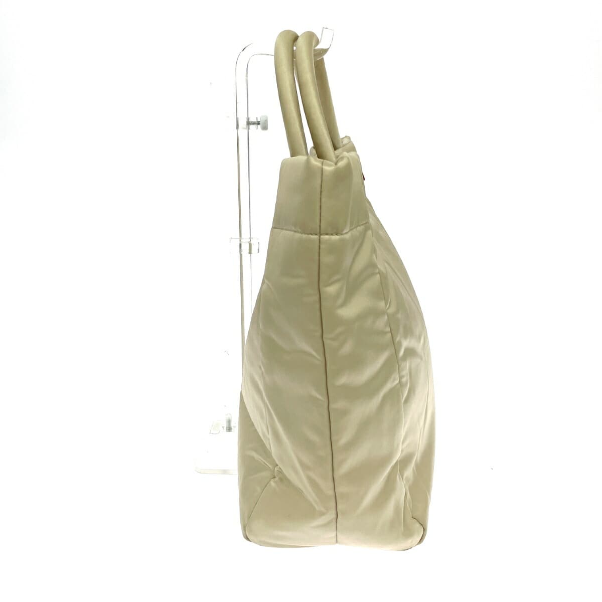 Russet Rassit Muk Tote Bag Nylon Beige Women's 2