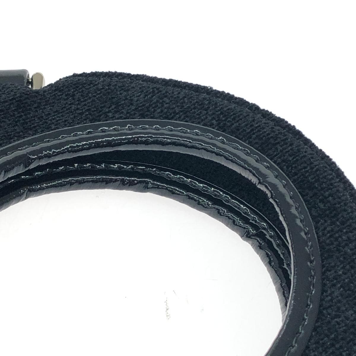 Think Bee With Bee Large Bag in Good Condition, Heart/Frill/Pile Fabric, Black, Ladies 6