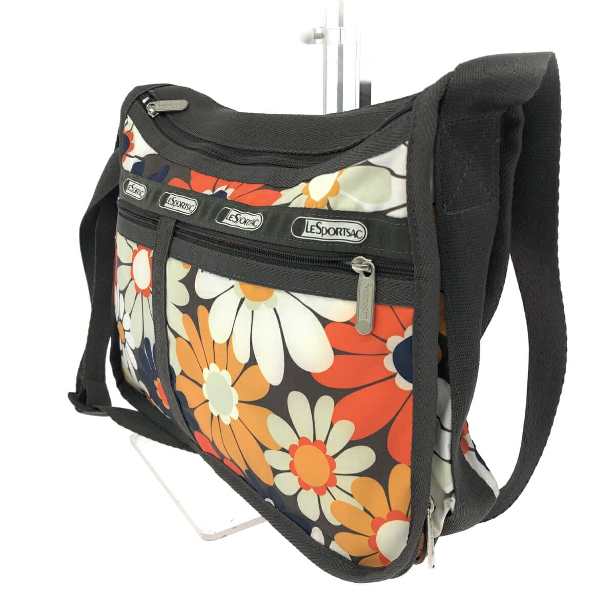 LeSportsac Shoulder Bag Flower Pattern/Nylon Multicolor Women's 3