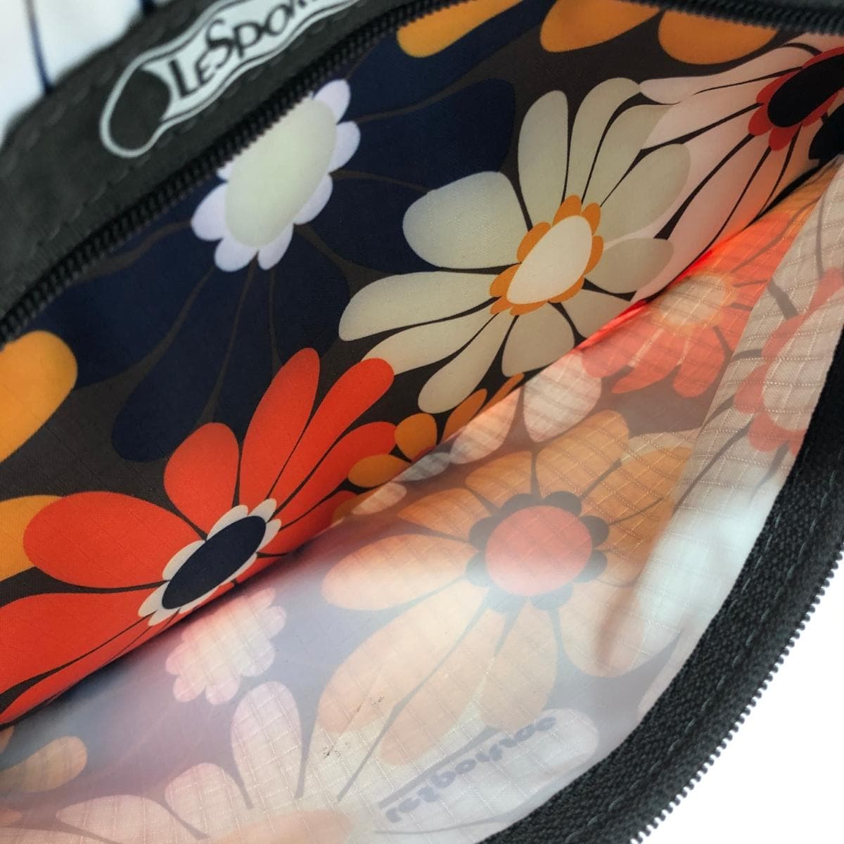 LeSportsac Shoulder Bag Flower Pattern/Nylon Multicolor Women's 7