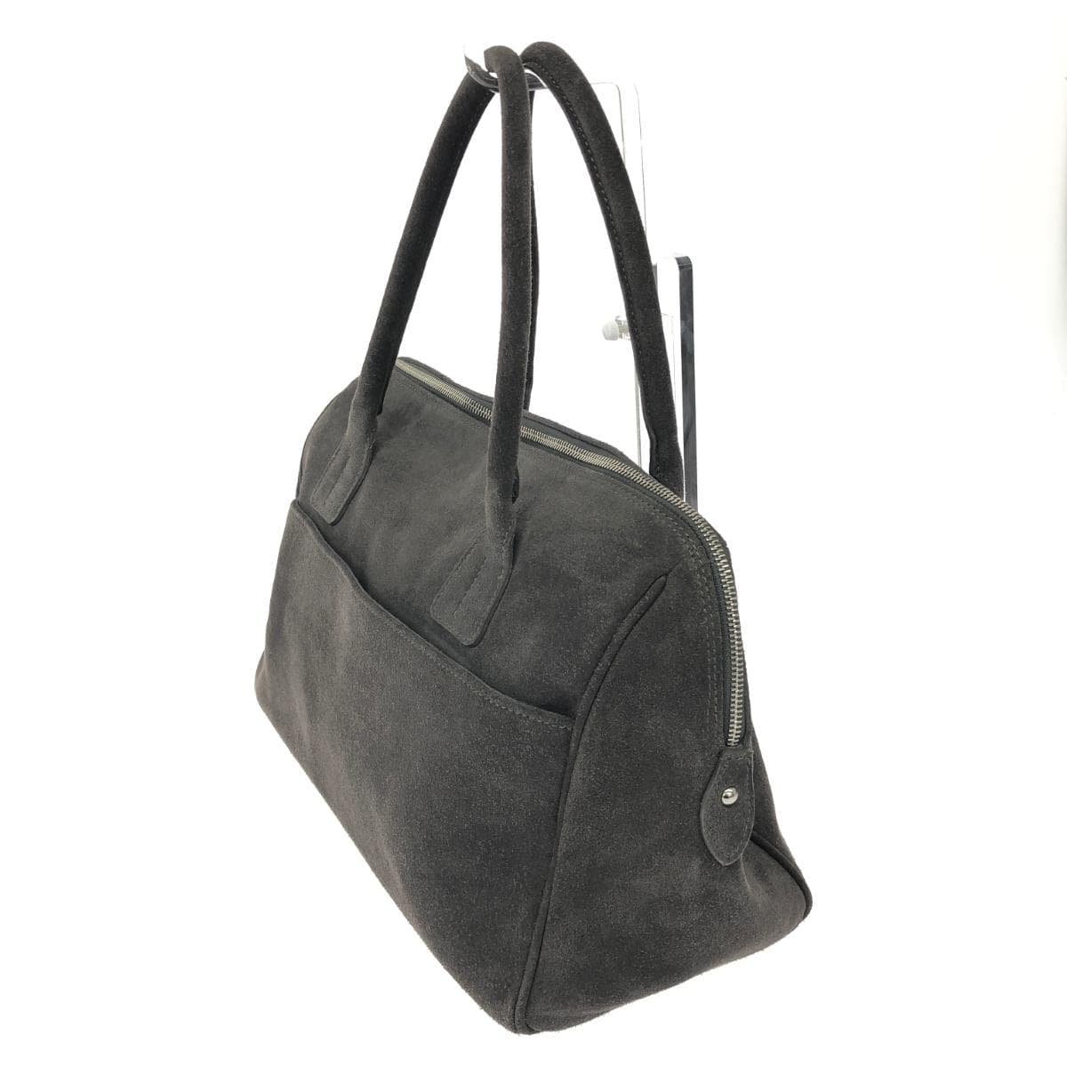 Al Solito Al Solito / Tote Bag Suede Gray Unisex 3