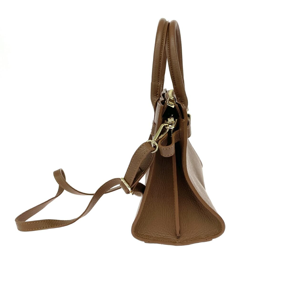 MILOS 2-way bag leather good condition brown ladies 2