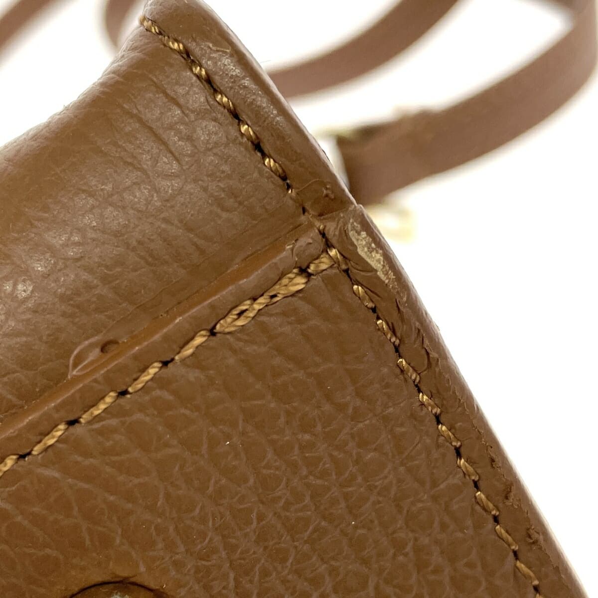 MILOS 2-way bag leather good condition brown ladies 8