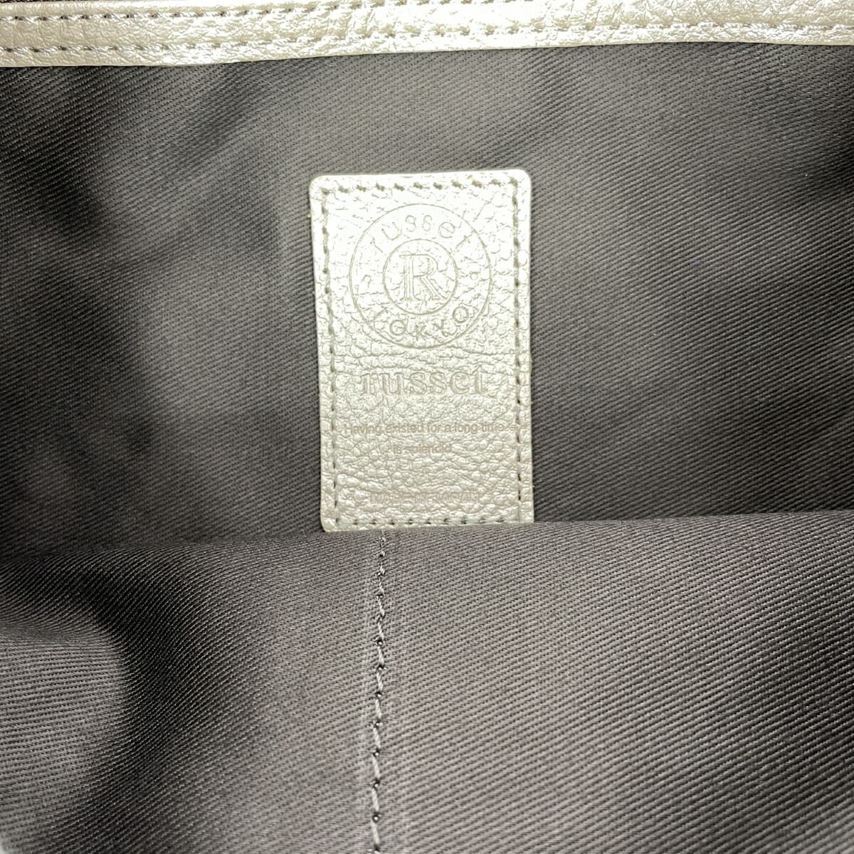 Russet L'Assit Handbag Nylon Beige Women's 7