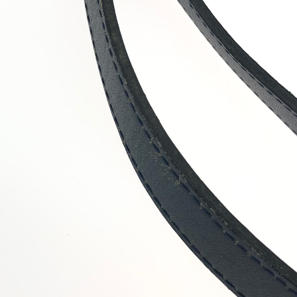 Christian Dior One Shoulder Bag Honeycomb Pattern/Push Lock/Canvas Nylon Navy Ladies 7