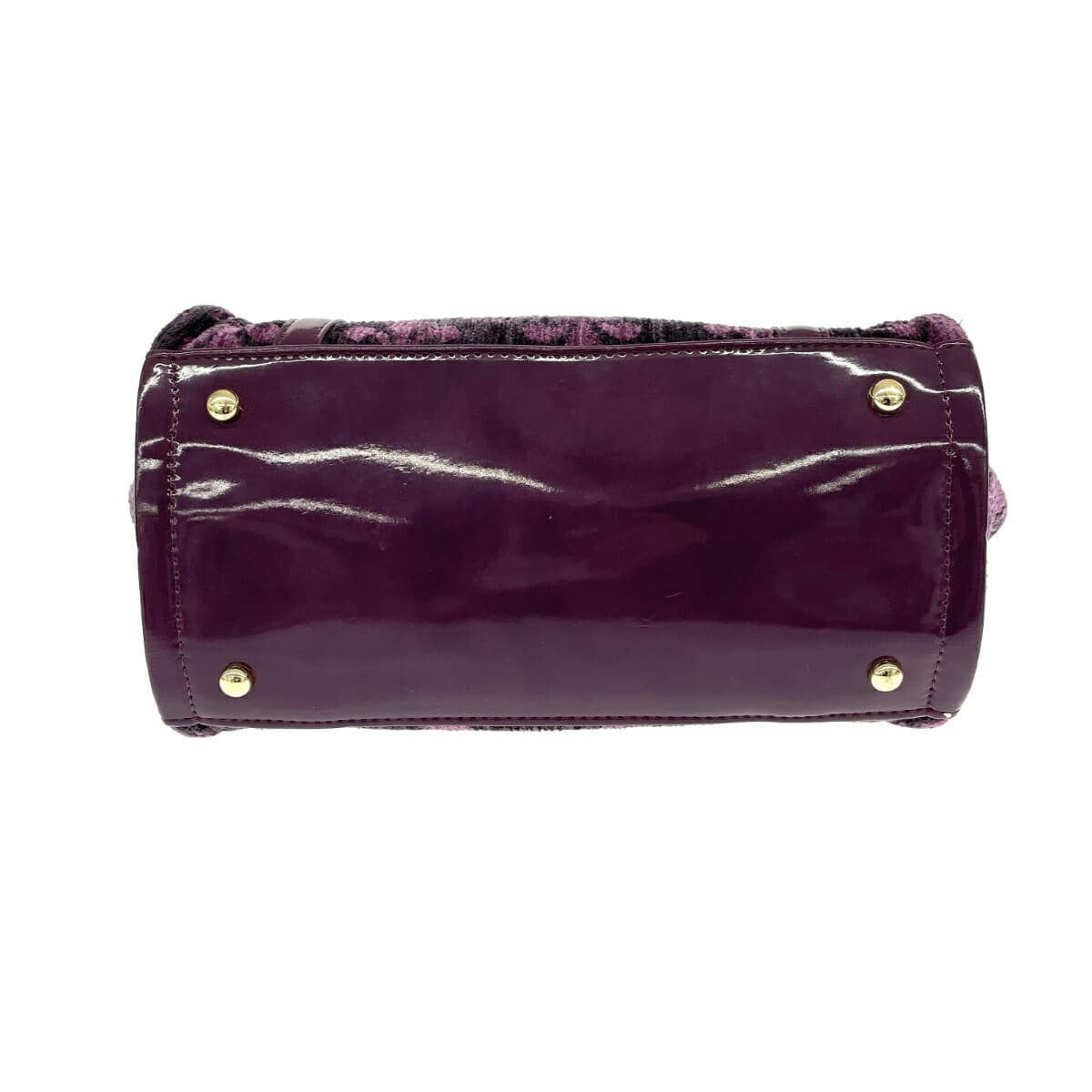 PATRICK COX Tote Bag, Lily Pattern, Pile Fabric, Purple, Ladies 5