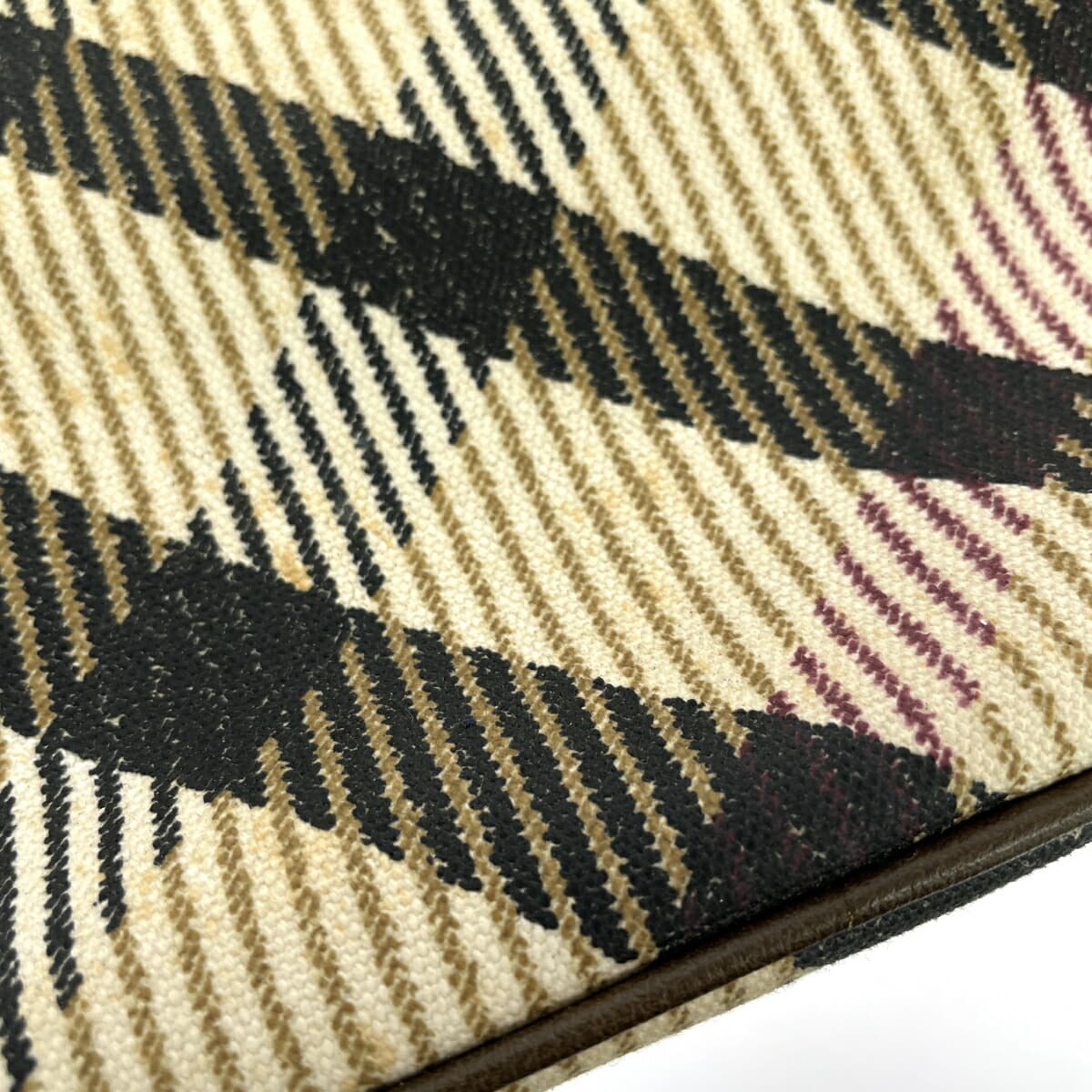 DAKS LONDON Handbag House Check Pattern Canvas Beige Women's 8