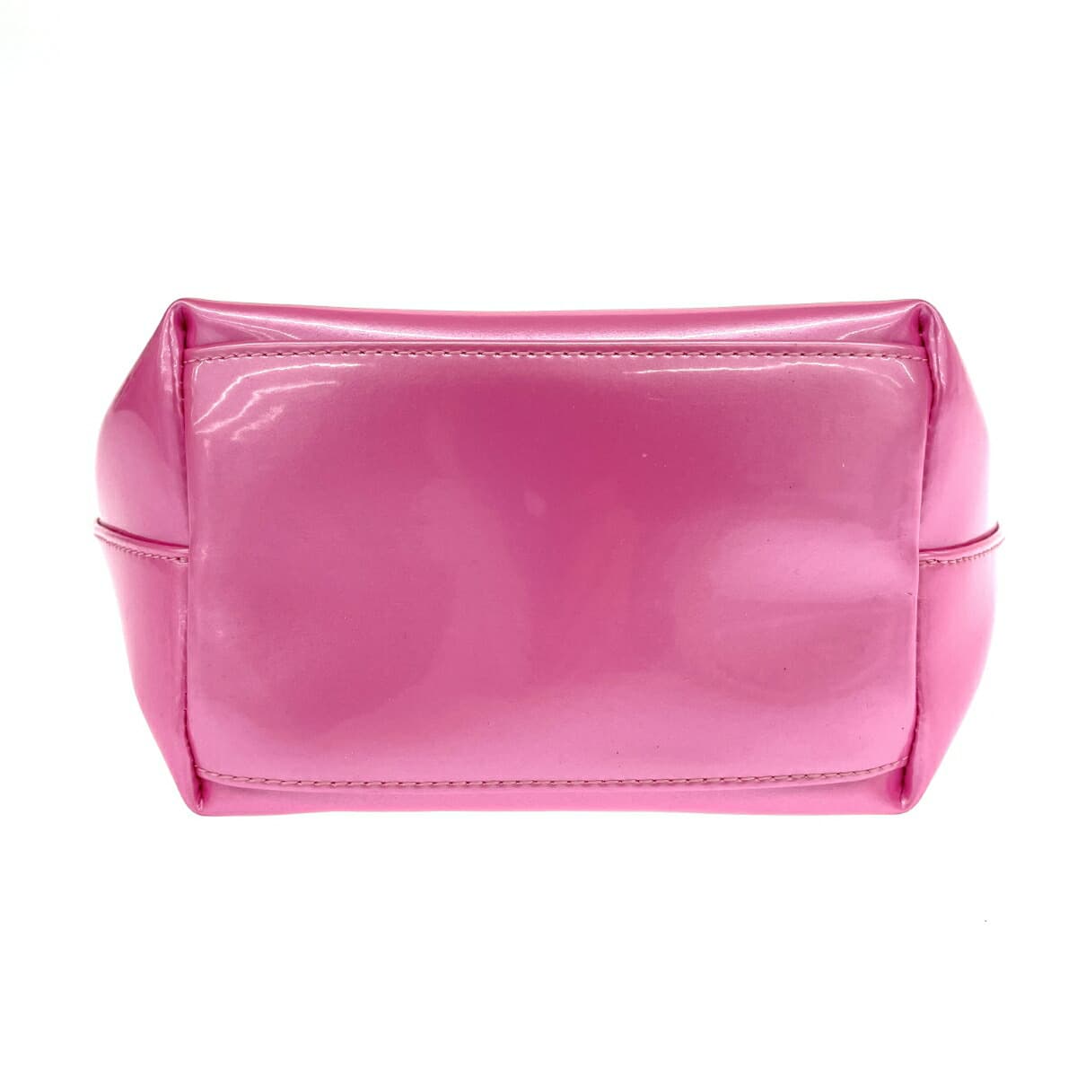 ROBERTA DI CAMERINO Mini Handbag Like New R Handle Enamel Pink Ladies 5