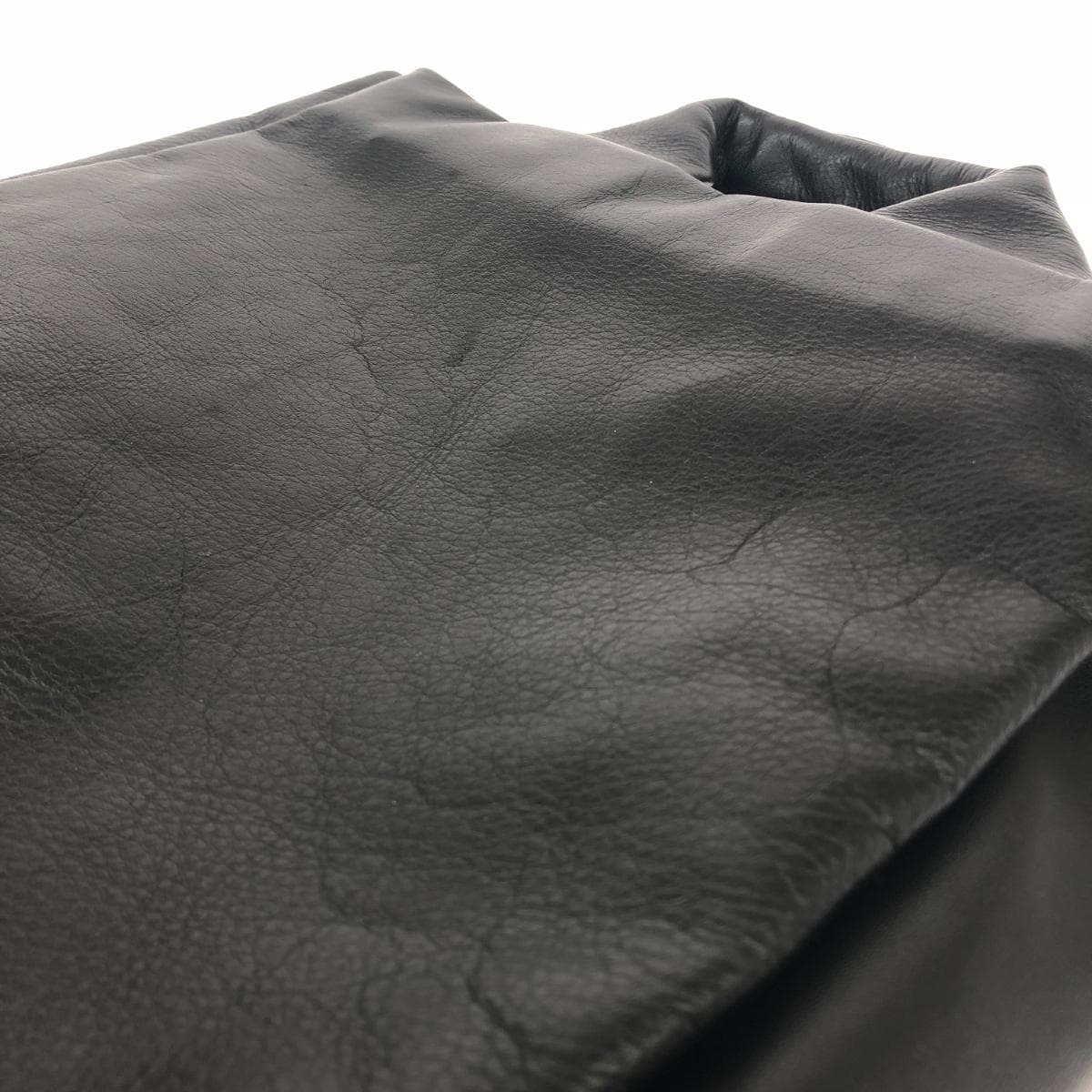 CAMPER Backpack Leather Black Unisex 8