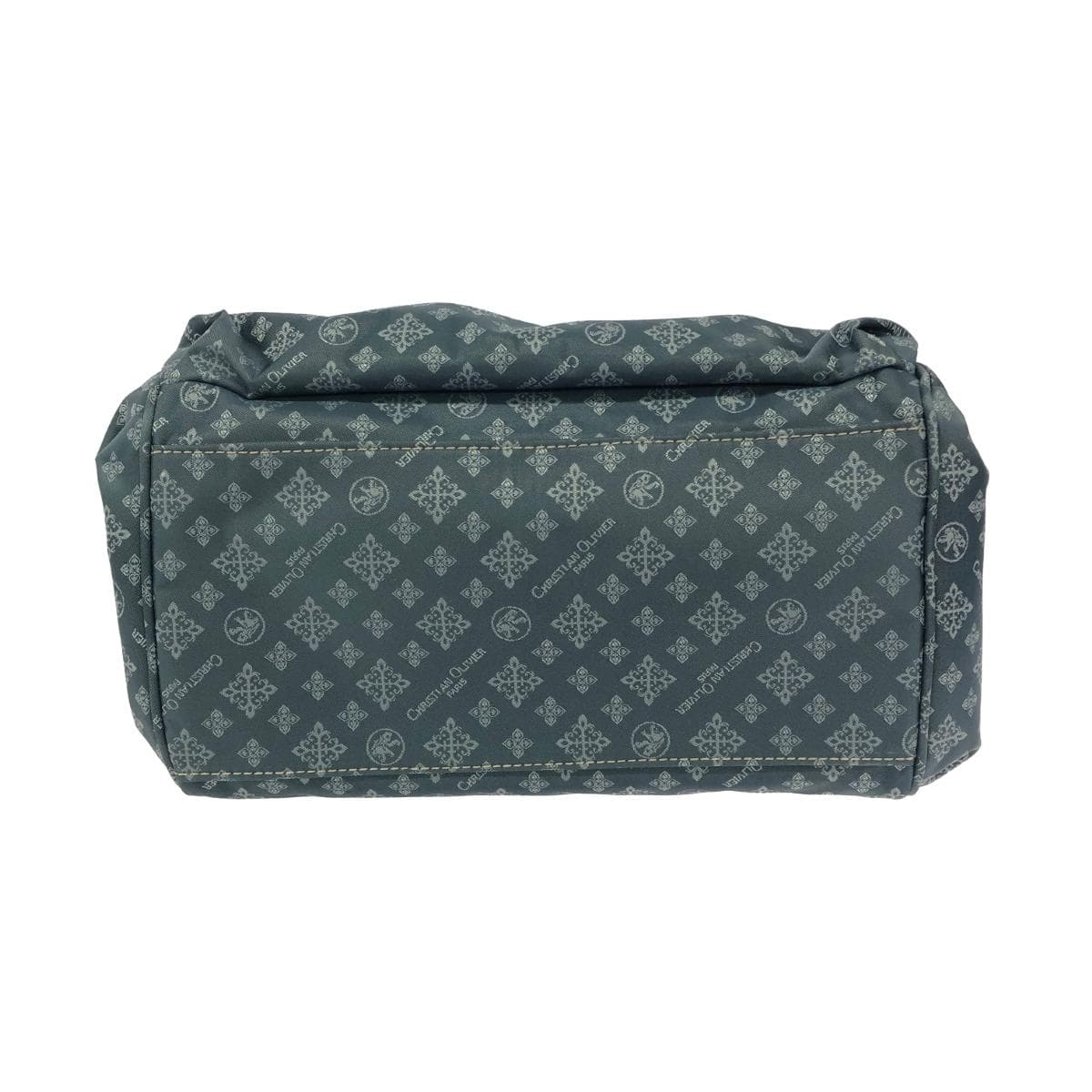 CHRISTIAN OLIVIER 2WAY Backpack Like New Monogram Nylon Gray Ladies 5