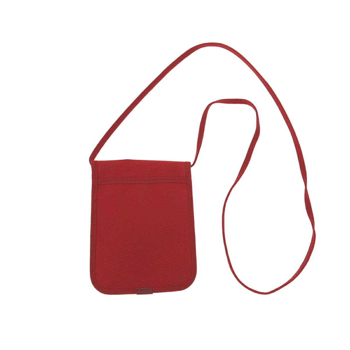 L/UNIFORM Reuniform Mini Shoulder Bag/Pochette Like New MJJ Logo/Heart/Canvas Red Ladies 2