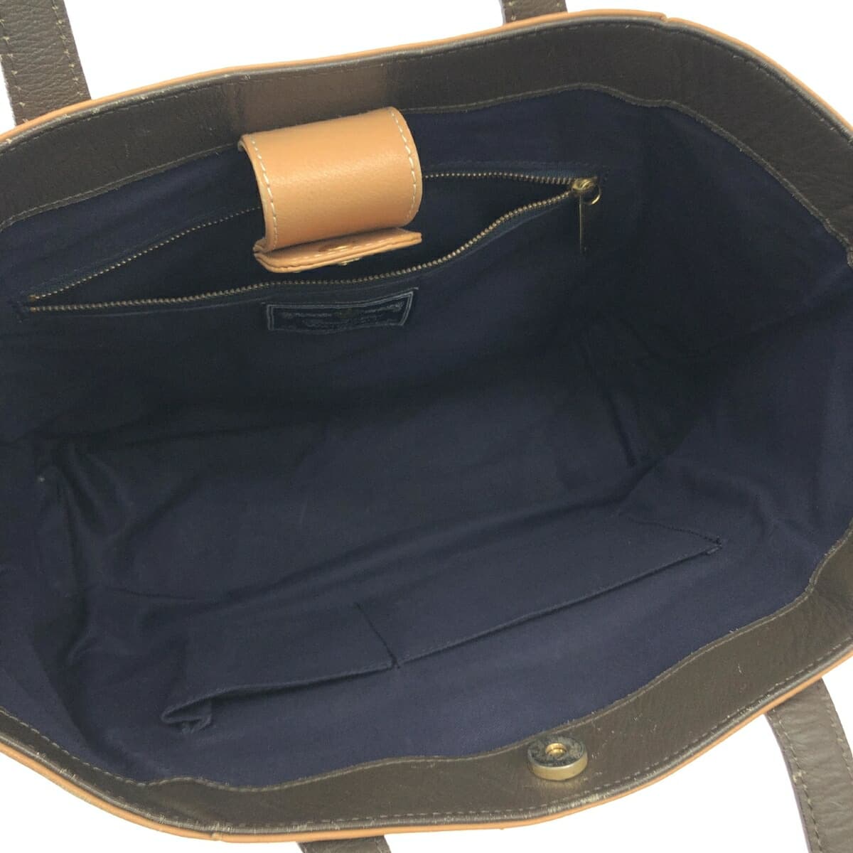 The Grand Hotel Water Fall by ADMJ / Tote Bag Leather Beige for Women 8