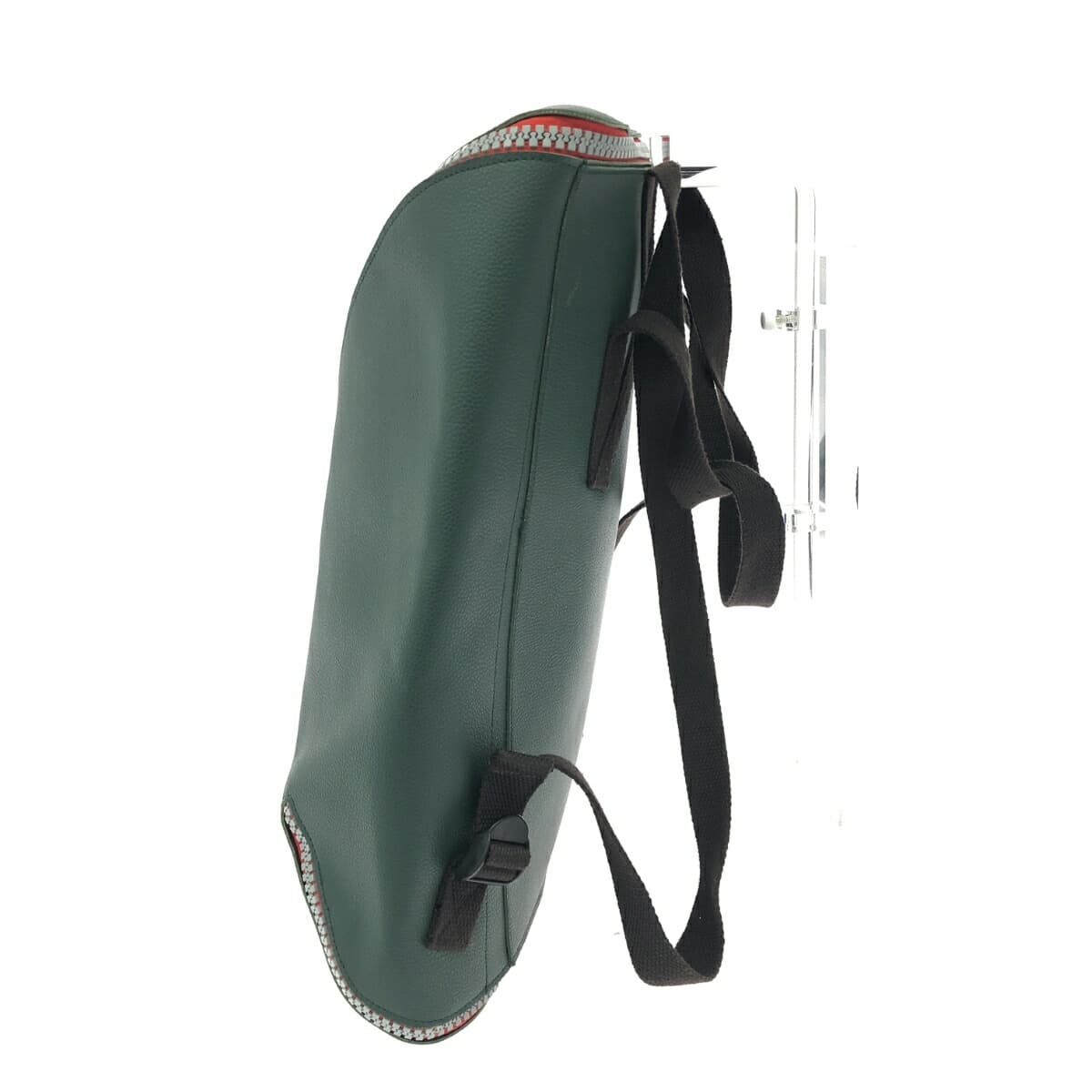 me1st Mi-First Mi-First / Backpack Zaino ECO / Zipper Design / PVC Green Unisex 2