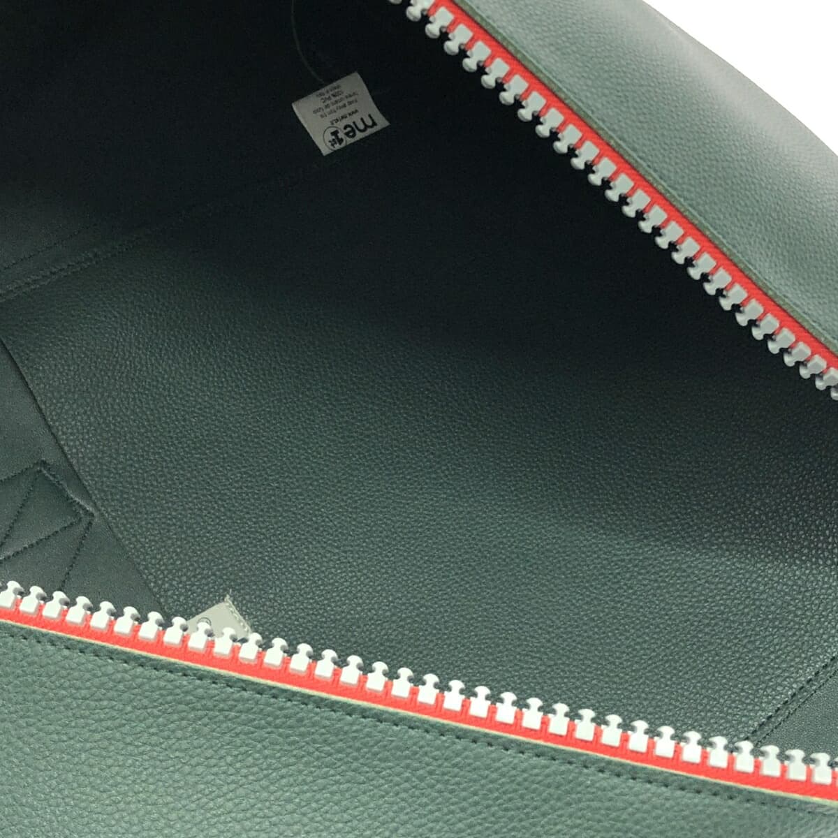 me1st Mi-First Mi-First / Backpack Zaino ECO / Zipper Design / PVC Green Unisex 5