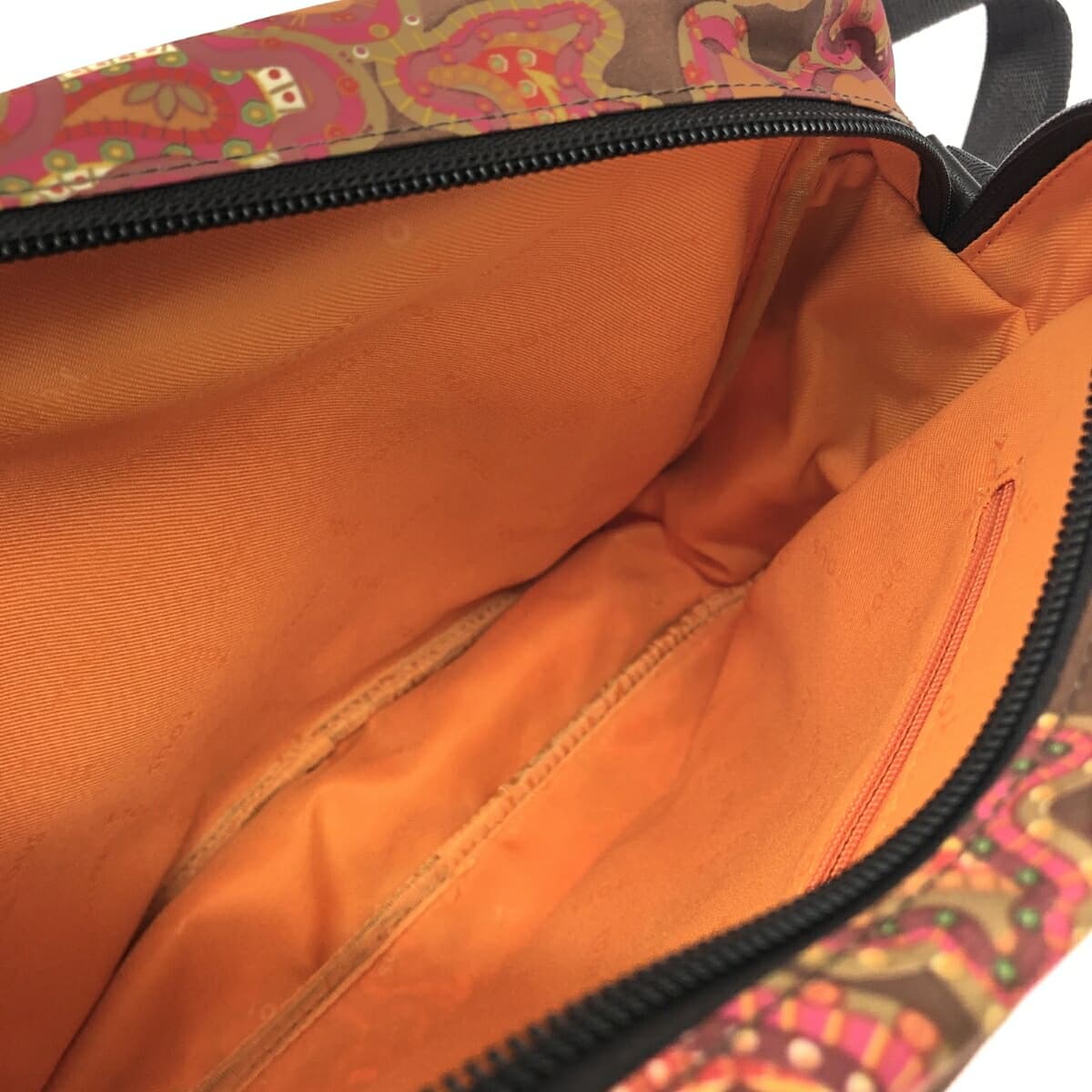 TOUS Shoulder Bag Good Condition Paisley/Bear/Nylon Brown Ladies 6