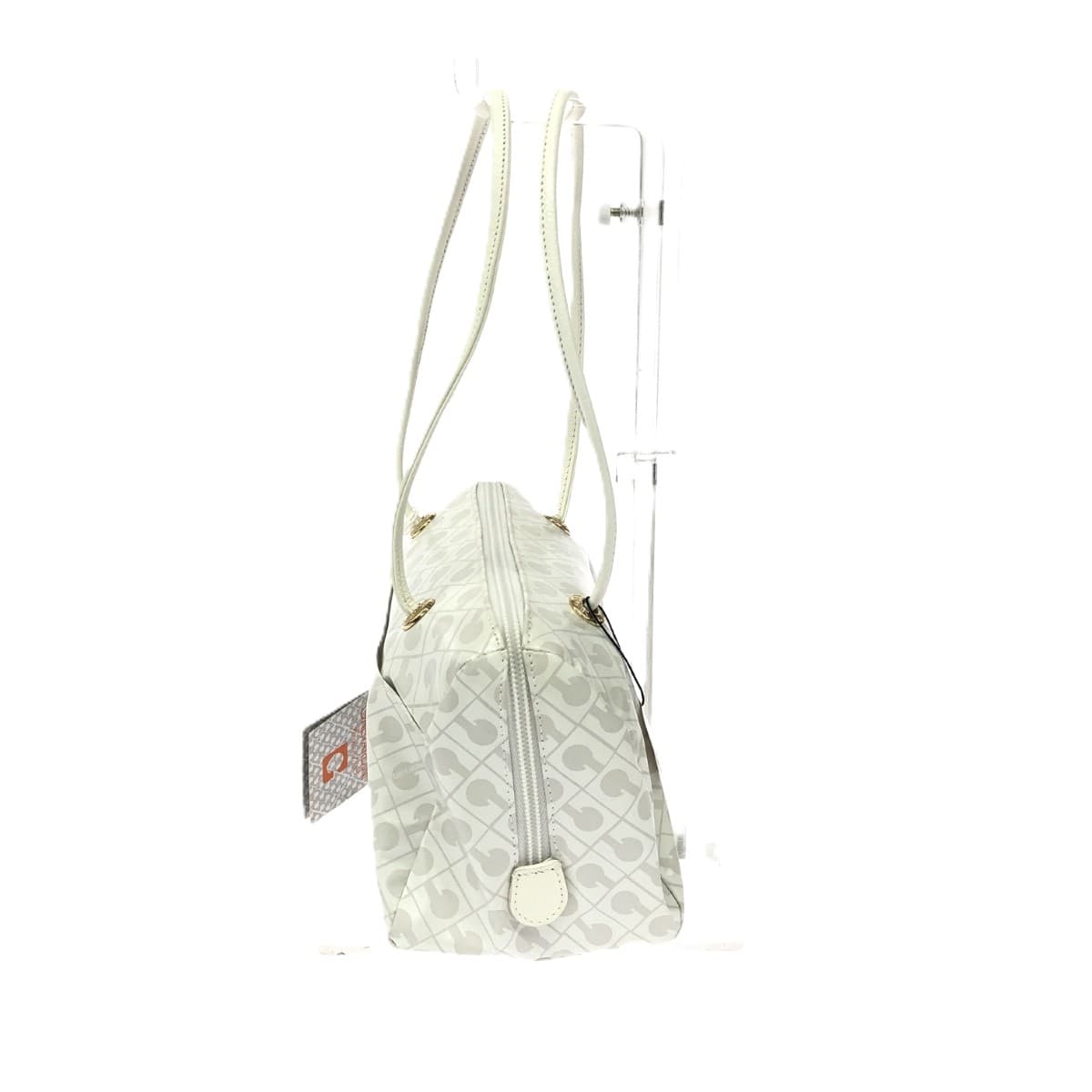 GHERARDINI Tote Bag in Excellent Condition Softy/Nylon White for Women 2