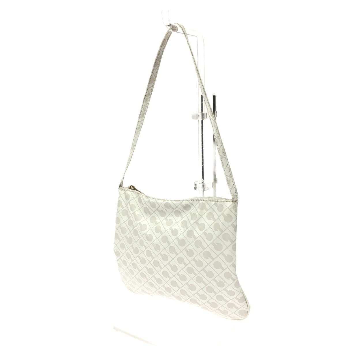 GHERARDINI One Shoulder Bag Softy/Nylon White Ladies 3