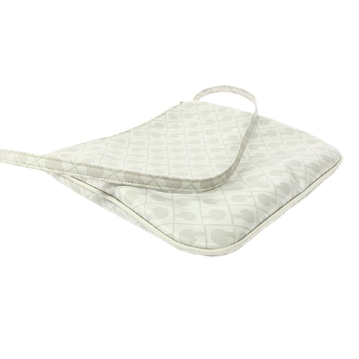 GHERARDINI One Shoulder Bag Softy/Nylon White Ladies 4