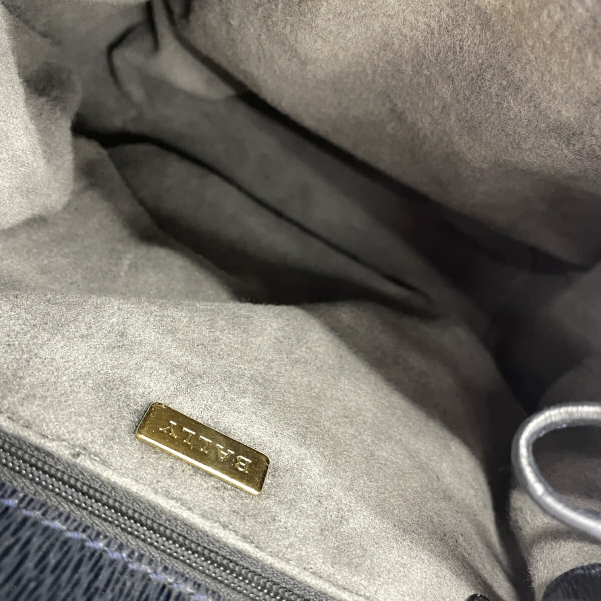 BALLY Backpack Drawstring Black 5