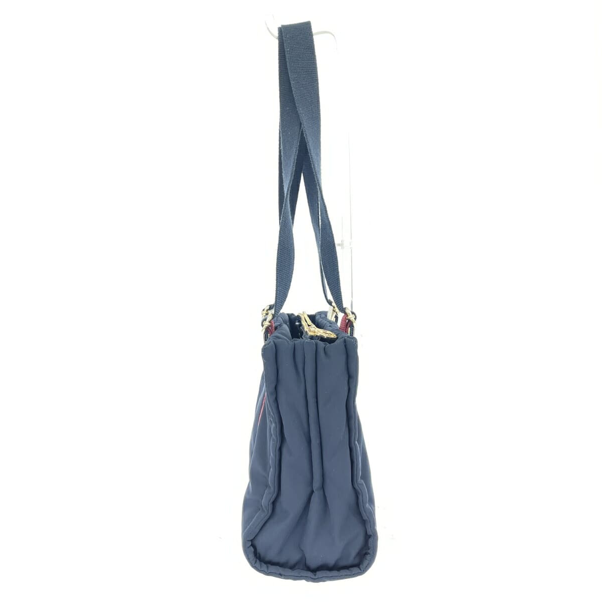 TOMMY HILFIGER Tote Bag Good Condition Tricolor/Nylon Navy Ladies 2