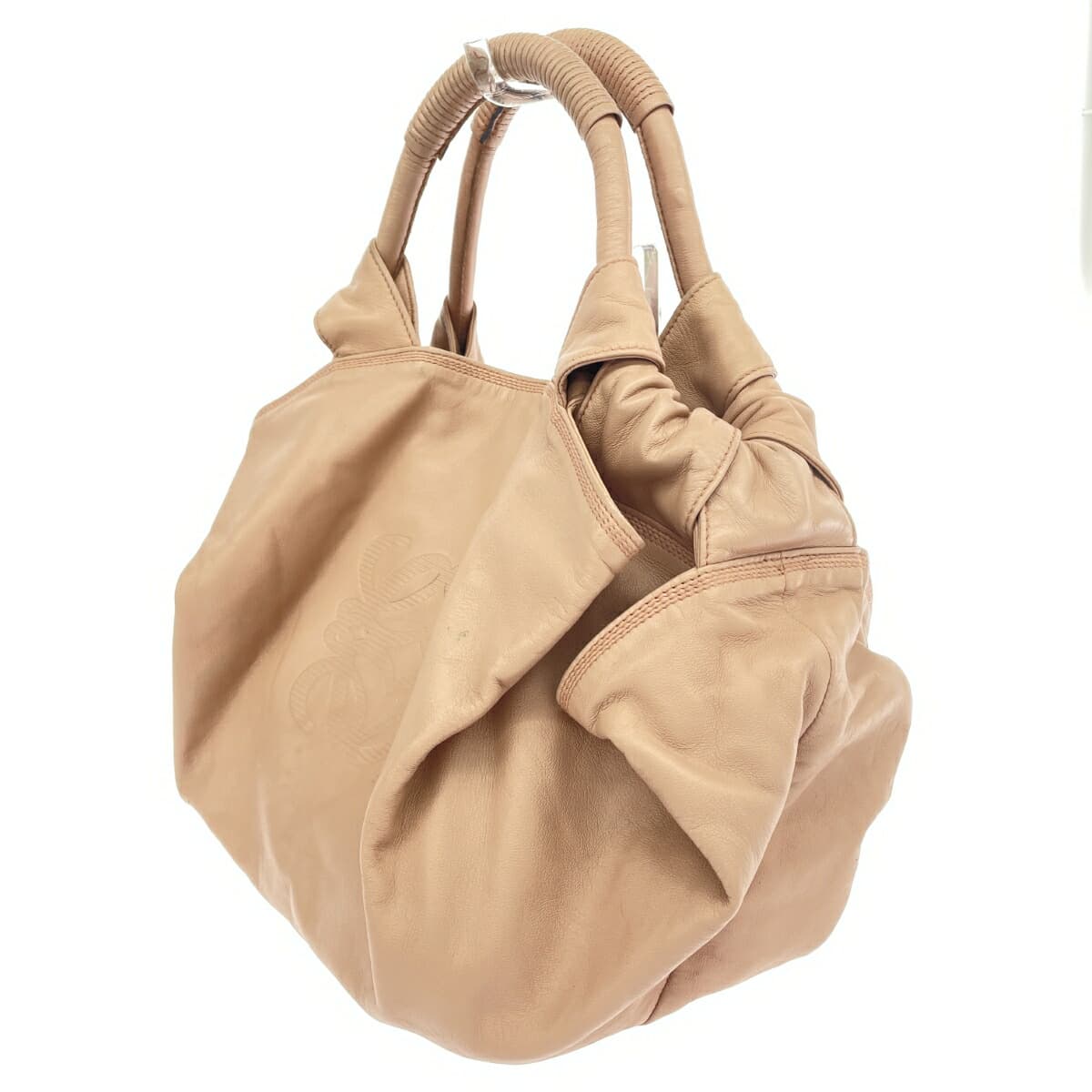 LOEWE Tote Bag Nappa Aire/Anagram/Leather Pink 3