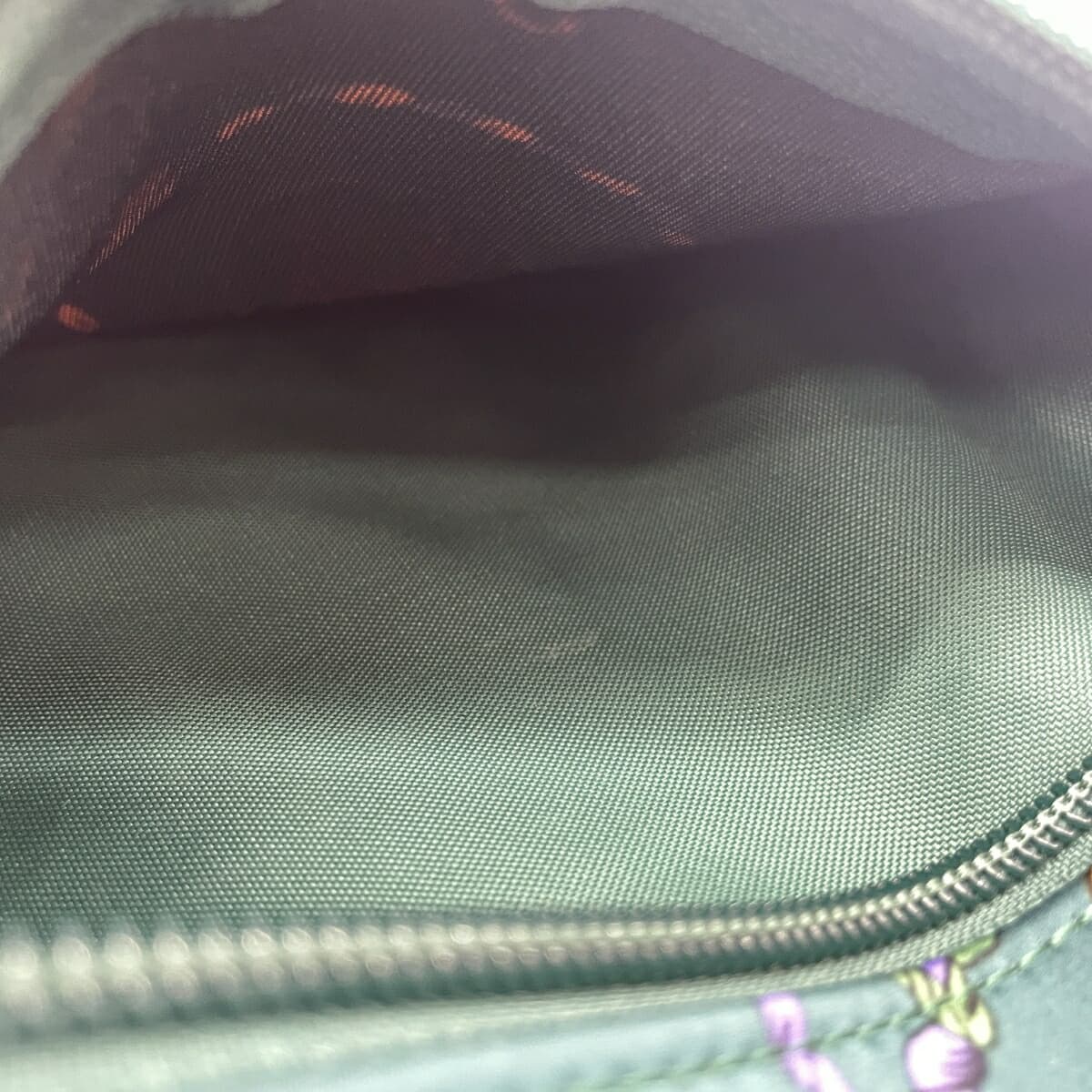 CHARLES JOURDAN Backpack Scarf Pattern/Nylon Green Ladies 5