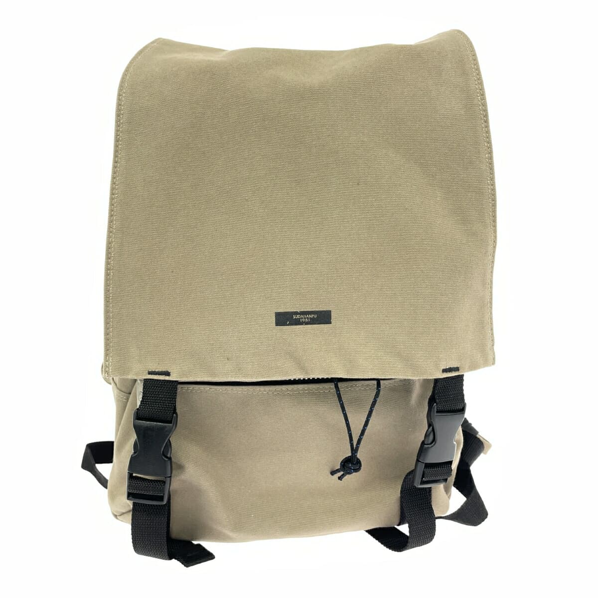 Sudahamp Canvas Backpack Beige Unisex