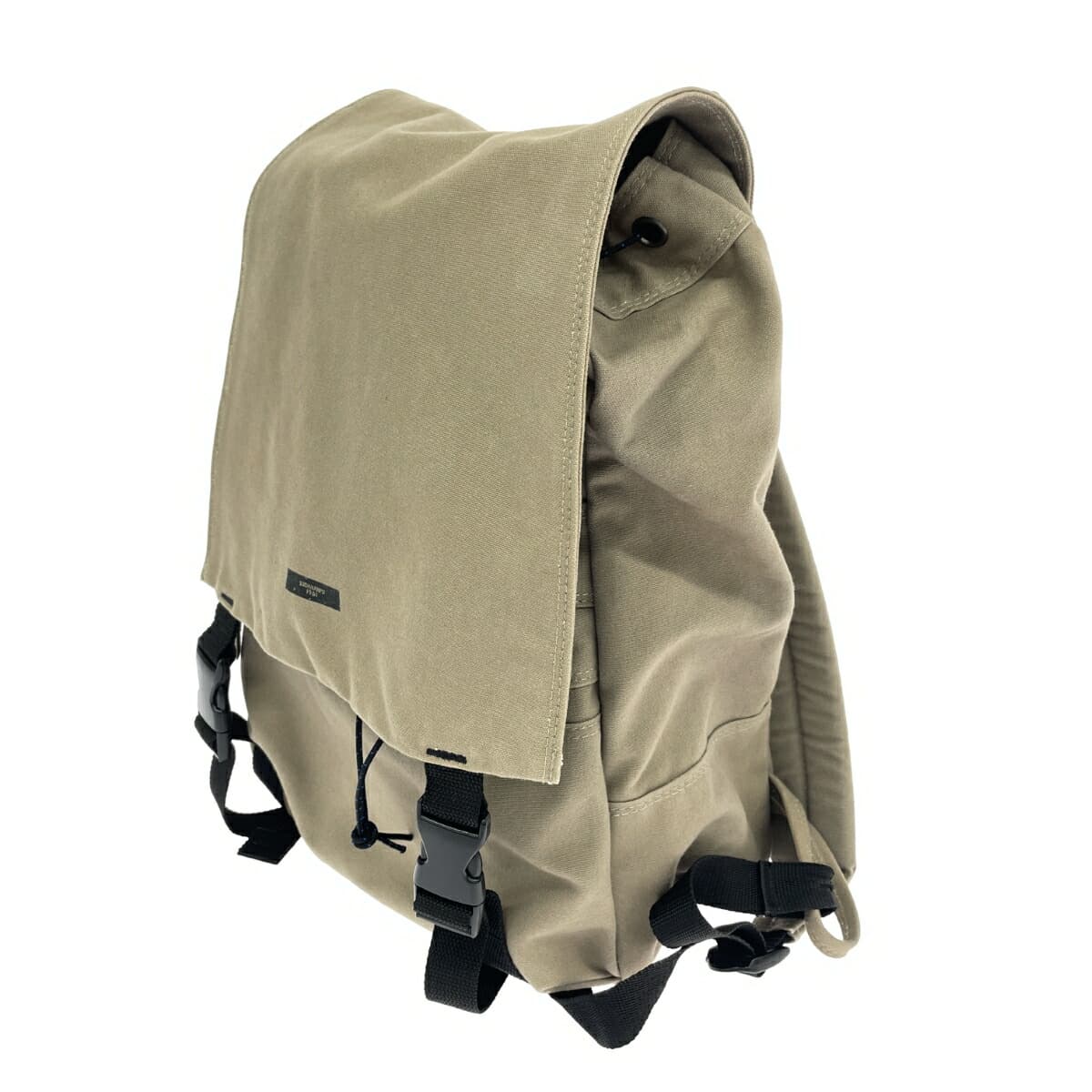Sudahamp Canvas Backpack Beige Unisex 3