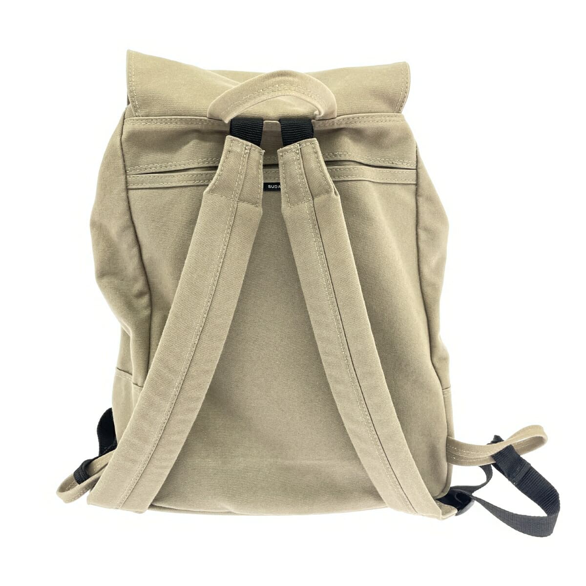 Sudahamp Canvas Backpack Beige Unisex 4