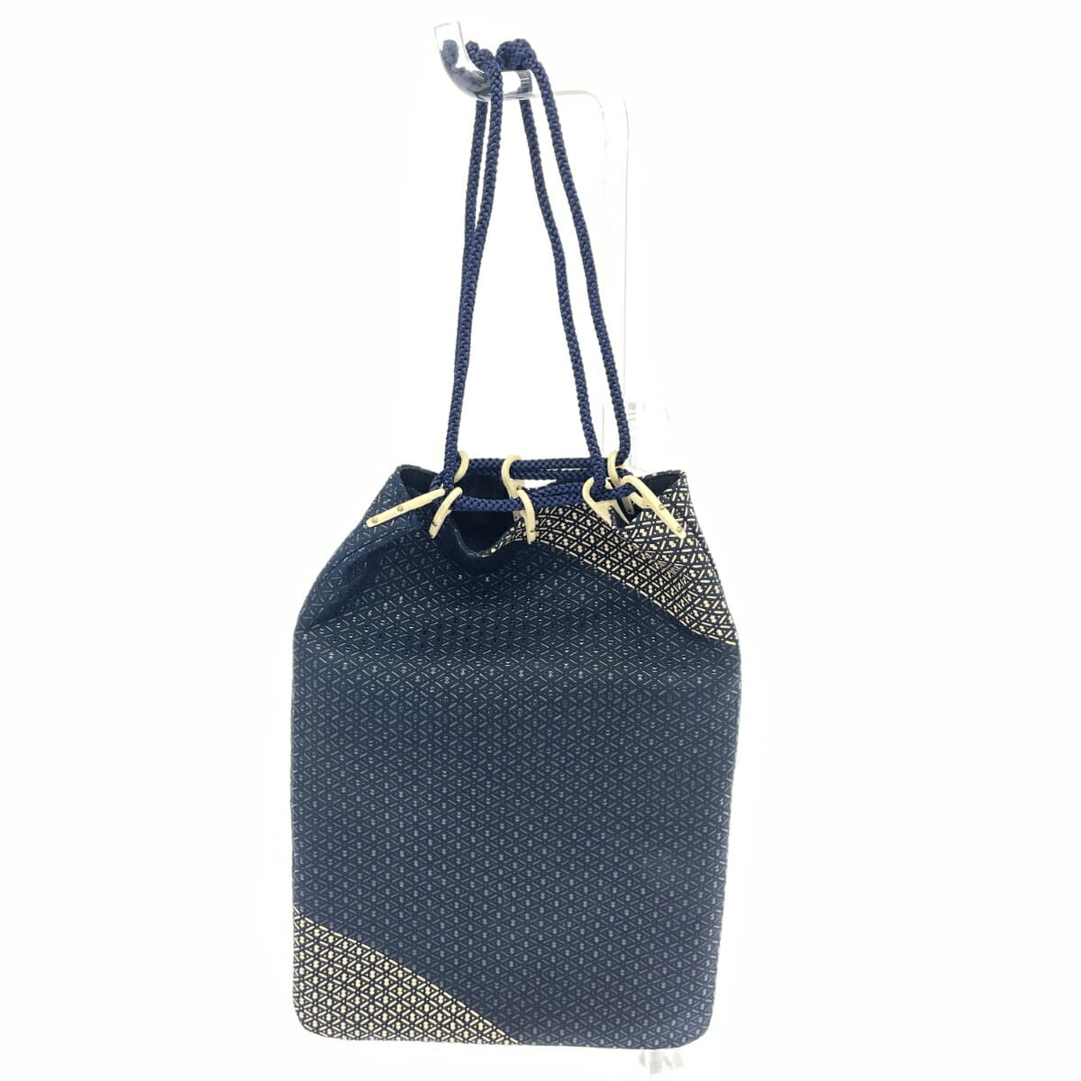 Inden-ya Kasaibukuro Excellent Condition Koshu Inden/Shingen Bag/Drawing Bag Navy