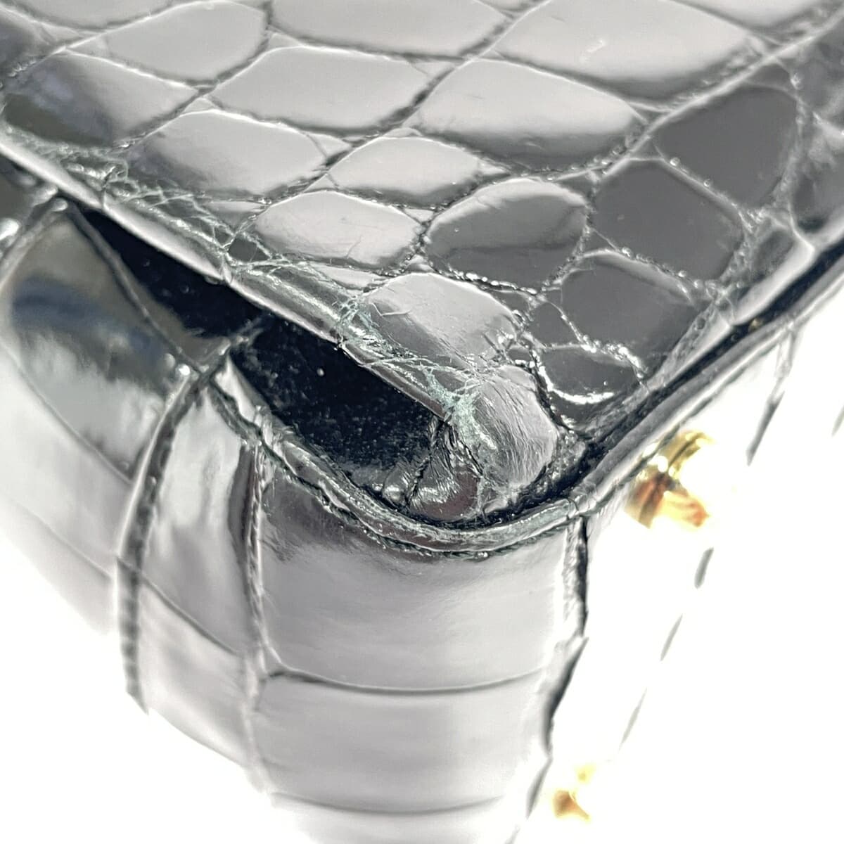 YAMAGUCHI Handbag JRA Black Ladies 8