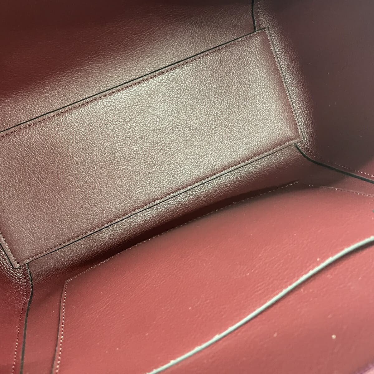 MICHAEL KORS Tote Bag Good Condition MK Monogram/PVC/Bordeaux Red Ladies 4