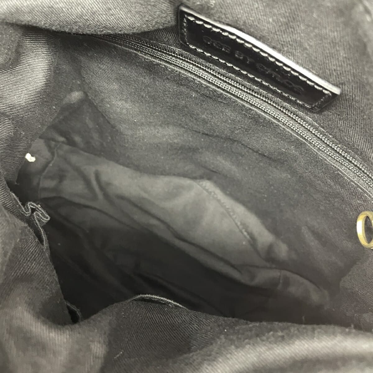 SEE BY CHLOE 2WAY Bag Good Condition Velvet Black Ladies 4