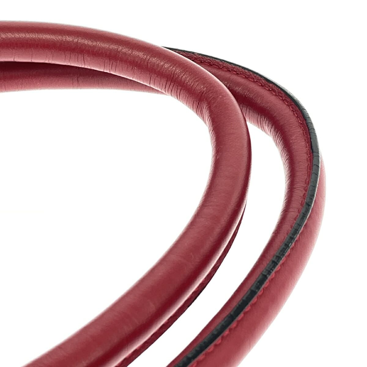 LUPO Tote Bag Leather Red Women's 5